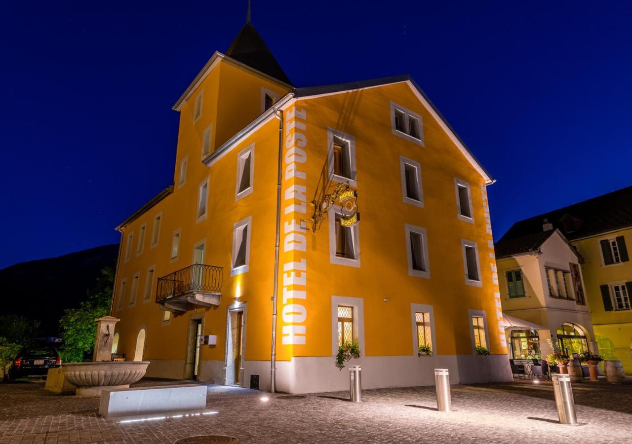 Hotel De La Poste Sierre Exterior photo