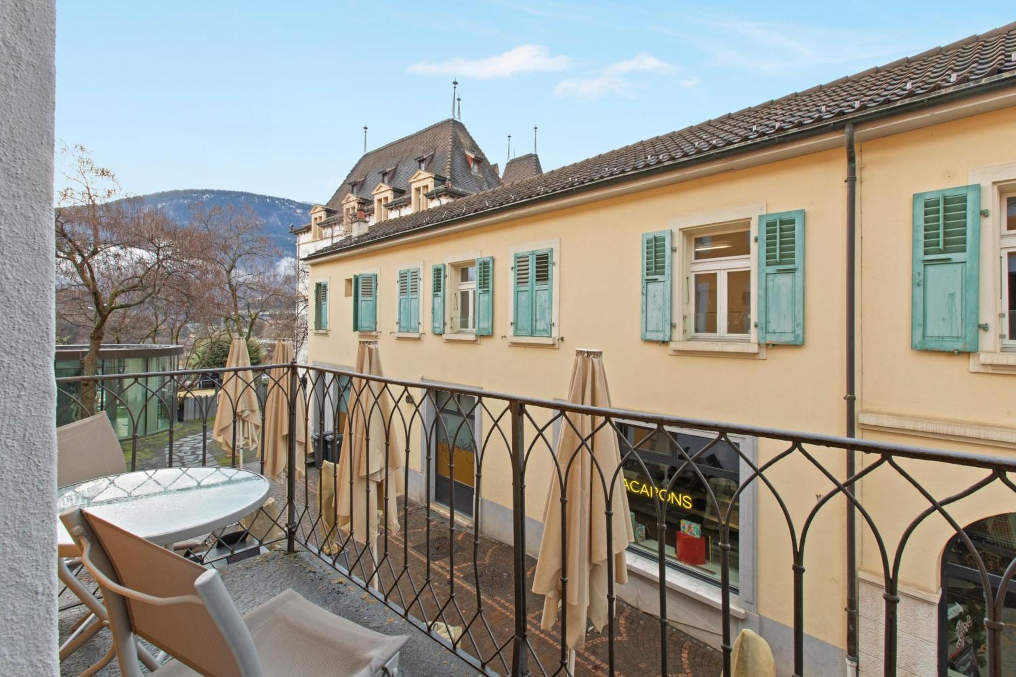Hotel De La Poste Sierre Exterior photo