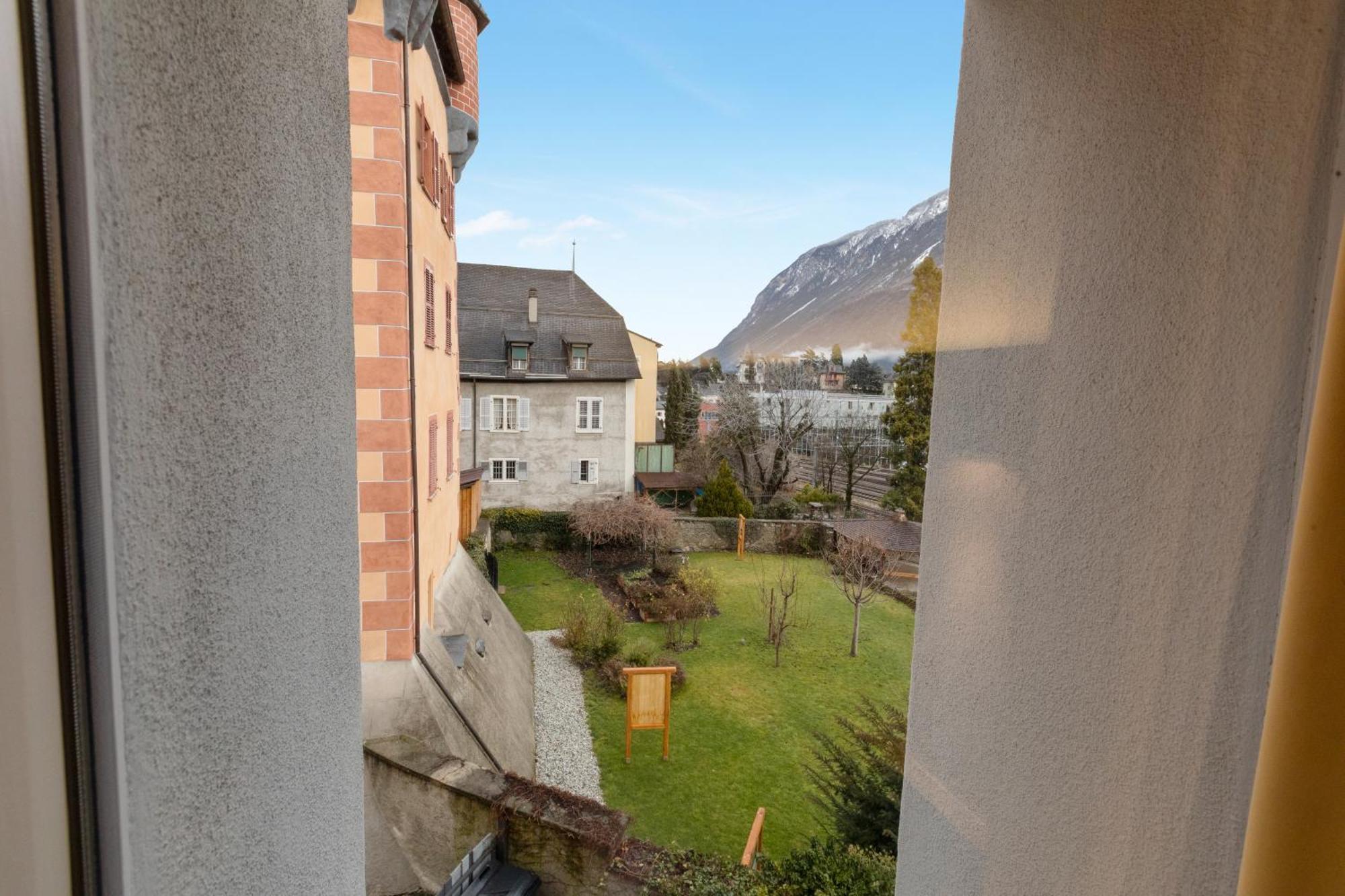 Hotel De La Poste Sierre Exterior photo